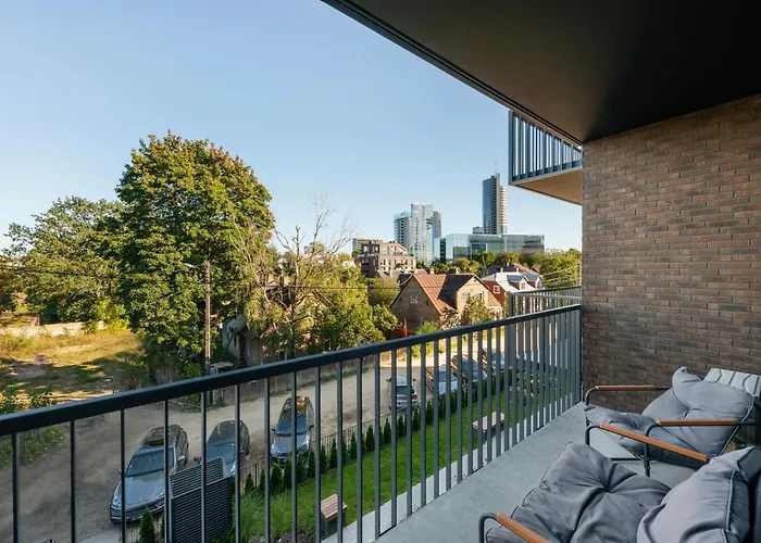 Modern Vepriai Street Apartman